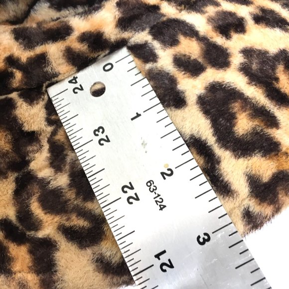 VTG Joseph Magnin Mr. Paul Faux Leopard Short Fur Bucket Hat - Picture 12 of 12